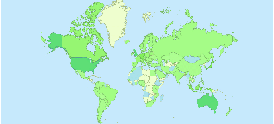 world map